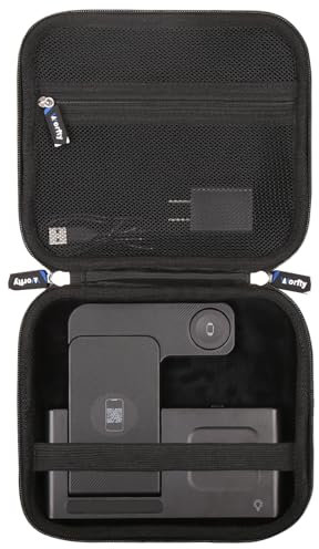 Hard Travel Case for GETPALS 3 in 1 Wireless Charger iPhone Charging Station, Case Only(Black)
