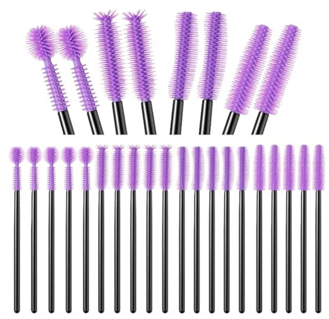 Mircube 40 Pcs Nook and Cranny Sewing Machine Cleaning Brushes, Reusable Silicone Dense Bristles Cleaning Brushes