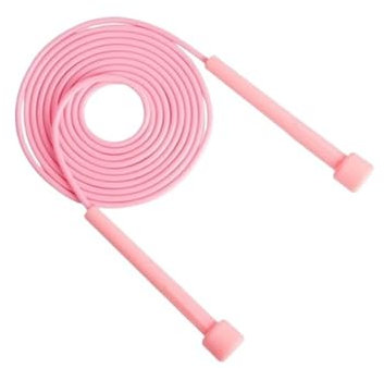Corda per saltare per adulti, corda per saltare, per perdere peso, corda per saltare (rosa)
