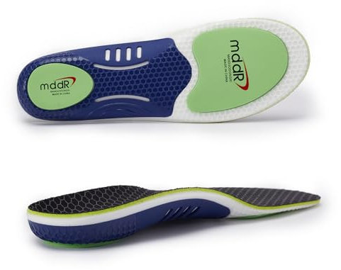 OISENSE Orthopädische Einlegesohlen für Damen & Herren Hohe Arch Support Schuheinlagen Linderung von Fußschmerzen, Plattfüße & Fersensporn Schuh Einlegesohlen 41-42