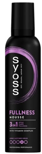 6er Pack - Syoss Haarschaum - Fullness 3in1 - mit Vitaminkomplex - 300ml