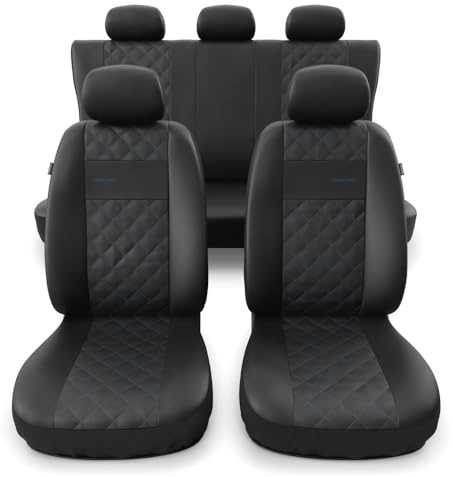 Mossa Sitzbezüge Auto kompatibel mit VW Volkswagen T-ROC SUV 2017-.. PRF-BL