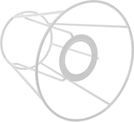 ARTSEWPLY Marco para Pantalla de Lámpara E27 de Hierro, Estructura Firme y Resistente, Soporte Adecuado para Lámparas de Mesa en Hotel o Hogar