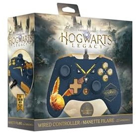 Born To Vape presente Harry Potter - Manette Filaire pour PC avec Câble 3M - Vivet Doré et son sticker BTV exclusif collectionnable