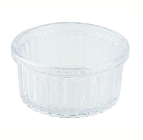 Visiodirect Lot de 12 Ramequins cannelés Transparents - 6cl