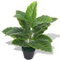 vidaXL Planta de Taro Artificial con Macetero 45 cm Verde Maceta de Plástico