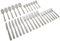 Villeroy & Boch – Boston Besteck Set 30 Teilig 6 Personen, Spülmaschinenfest, Rostfrei, Tafelbesteck, Essbesteck, Gabel, Messer, Besteck 30 Tlg., Essbesteck Set, Besteckset, Edelstahl