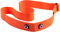 1neiSmartech Fascia Elastica Regolabile Per Cardio Frequenzimetro Garmin Polare Wahoo Bryton Cinturino In Tessuto Premium In Nylon E Spandex Con Attacco Sensori Distanza 45mm (Arancione)
