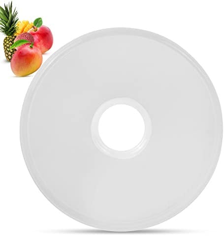 Non Stick Round Silicone Dehydrator Sheets,Dehydrator Mesh Sheet Dehydrator Cover for Fruit Dryer Mesh,Mesh Reusable Fruit Dehydrator Sheets Tray Leathers Fruit Roll Leathers Sheets, 31cm