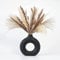 decoración Moderna para el hogar, jarrón Hecho a Mano, Flores secas de cerámica Blanca, Adornos artesanales para Oficina, decoración del hogar, Juego de jarrones (M, Negro)