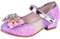 Scarpe Principessa Bambina Scarpe Tacco Bimba Decollete Bambina Tacchetti per Bambina Paillettes Glitterate Scarpe Tacchi Ragazze 29 EU/Etichetta 30,Rosa