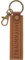 GRUSS & CO Schlüsselanhänger Kunstleder Motiv Traummann | Anhänger aus dunklem Kunstleder mit Motiv Traummann, inkl. Karabiner | 48389