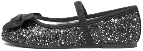 Lilley Sparkle Louisa Girls Black Ballerina - Size 13 Child UK - Black