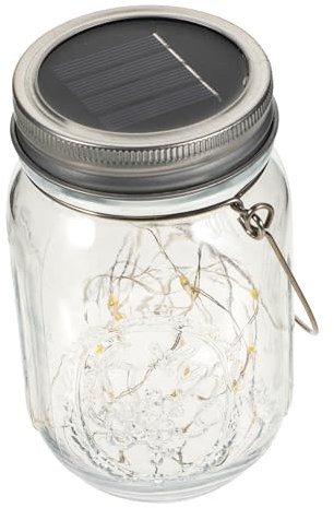 Hemobllo Lampe De Jardin Suspendue à Énergie Solaire Décoration Pour Cour Ou Terrasse Lampe Solaire Pour Jardin