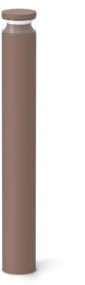 Ideal Lux BOEING 100cm LED Außenpoller Kaffee 3000K IP65