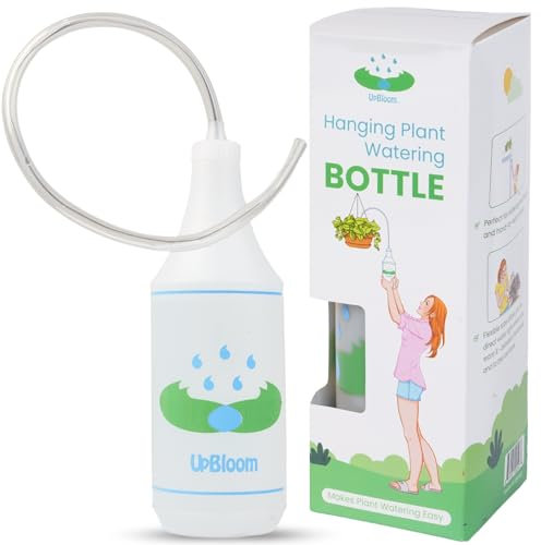 UpBloom | 32 Oz Squeeze Bottle for Hanging Plants, Squirt Bottle/Water Container for Outdoor/Indoor Plants Hanging Plant Waterer Made in The USA (Great Alternative for Outdoor/Indoor Watering Can)