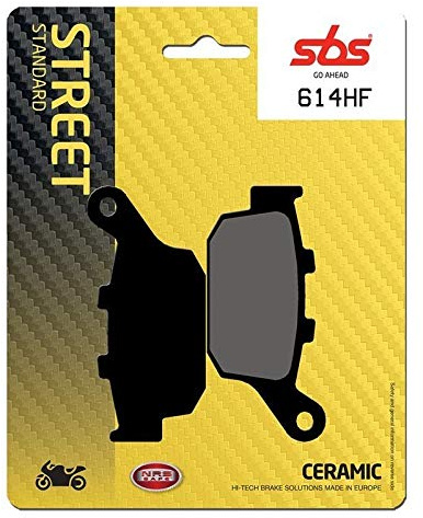 SBS COPPIA PASTIGLIE FRENO 614HF 614 HF