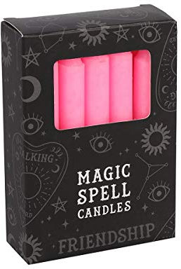 P/12 Pink Spell Candles (24/48)