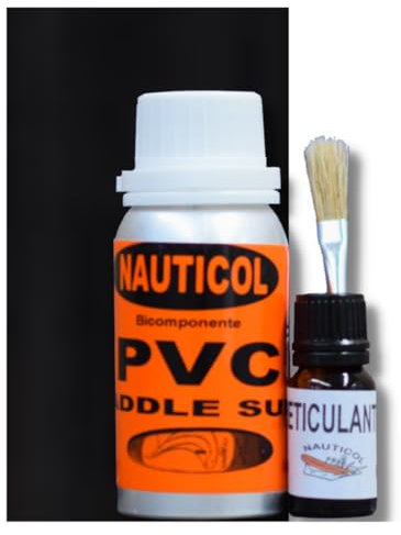 Kit reparacion Tabla de Paddle Surf Sup - Nauticol (Negro)