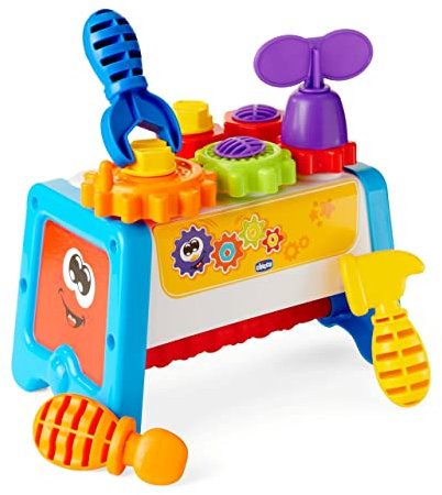 Chicco 10062000000 2in1 Werkzeugkoffer, Mehrfarbig