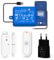 LoraTap Apriporta WiFi Garage Door Opener con Telecomando RF, Apricancello Intelligente con Sensori Porta Wireless, Controllo App Smart Life, Compatibile con Alexa e Assistente Google