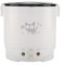 lyrlody Mini Cuociriso da 1 Litro, 12v Elettrico Fornello di Riso da Viaggio Portatile Fornello di Riso Elettrico Multifunzionale per Alimenti Cuociriso a Cottura Rapida Pentola Antiaderente(Bianco)