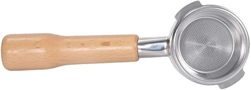 LAVAMI 58-mm-Kaffeegriff, Espressomaschine, bodenloser, modifizierter Griff, kompatibel mit dem Griff der Nova Slanted Ear-Kaffeemaschine, Kaffeegriff (Farbe: I, Größe: (Color : Both Ears K)