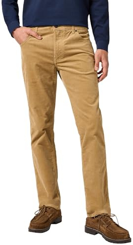 Wrangler Men's Greensboro Pants, Tigers Eye, 34/32