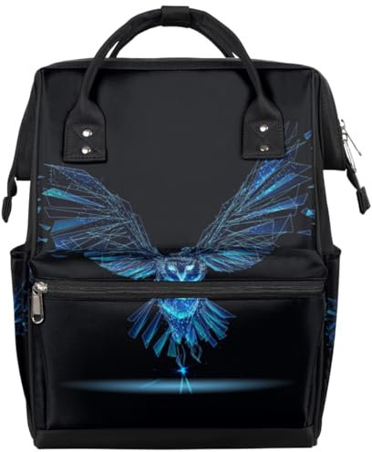 Tavisto Wickeltasche für Kinder, Pinguin, multifunktional, wasserdicht, große Wickeltaschen für Mütter und Väter, Klassische Eule, Klassische Eule