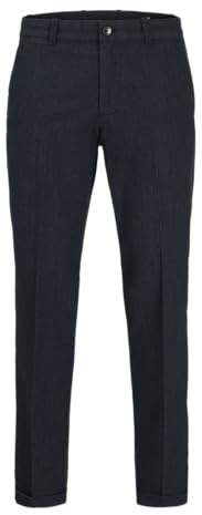 Jack & Jones Herren Jpstace Henry Chino Sn Jack & Jones Male Klassische Hosen Carrot Fit Klassische Hosen
