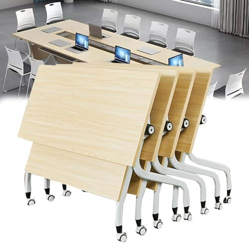 Moderner Chefschreibtisch mit großem Klapptisch für Bürokonferenzraum Rechteckige klappbare Besprechungstische