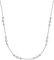 Emporio Armani Damen-Edelstahl- oder Sterlingsilber-Halskette mit Karabinerverschluss, Glänzendes Silber