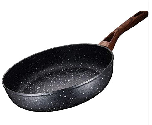 Qinhaixi Padella padella padella premium premium anodizzato duro di frittura in alluminio set padella doppia con visione interno antiaderente