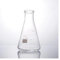 Lab Instruments Equipment 1000mL Erlenmeyer Flask 1L Borosilicate 3.3 Glass Narrow Neck Conical Triangle Flask Laboratory Equipment(With Silicone Plug)