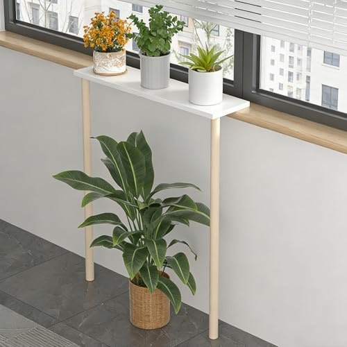 Indoor Window Sill Extendear with Cuttable Legs, 5/8 Thick Windows Plant Shelves Space Saving, Universal Windowsill Ledge Extension Board(80x40x80cm (31x16x32in))