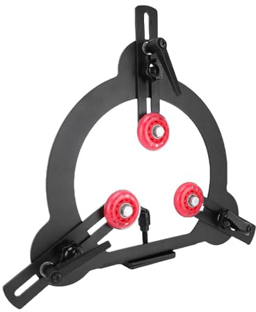 LUCKDANO Tour à Bois Stable Repose-pieds pour Tour à Bois – Cadre Central de Tournage sur en Acier de qualité Supérieure pour Tours Pivotants de 25,4 Cm, Serrage et stabilité Améliorée