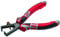 NWS 145-69-160-SB Wire Stripping Pliers, Silver/Red