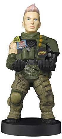 Cable guy Battery, soporte de sujeción y carga para mando de consola y smartphone de con personaje favorito con licencia de Call of duty. Producto con licencia oficial. Exquisite Gaming