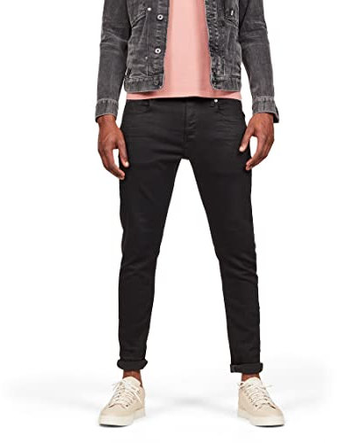 G-Star Men's 3301 Slim Jeans, Black (pitch black 51001-B964-A810), 30W / 34L