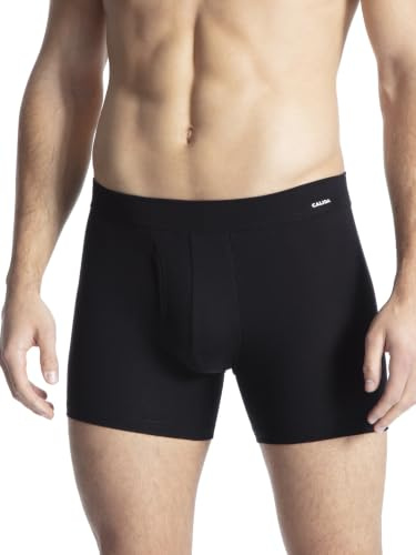 CALIDA Cotton Code Boxershorts Herren | mit stoffüberzogenem Gummibund, mit Eingriff