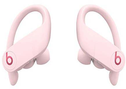 Beats Powerbeats Pro Wireless Auricolari – Chip per cuffie Apple H1, Bluetooth di Classe 1, 9 ore di ascolto, auricolari resistenti al sudore – Rosa Nuvola