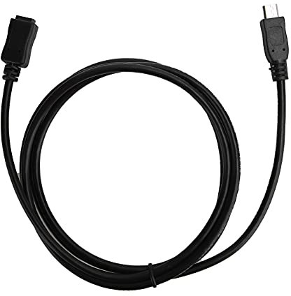 Limouyin Câble D'extension Micro USB 2.0 Mâle vers Micro USB Femelle, Rallonge USB, Câble Adaptateur Audio à Transfert de Données élevé pour Téléphone Tablette PC, 1,5 M / 4,9 Pieds