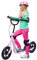 HOMCOM Patinete para Niños de 5-12 Años Scooter de 2 Ruedas Grandes de 12 Pulgadas con Freno y Manillar Ajustable en Altura Carga Máx. 50 kg 120x52x80-88 cm Rosa