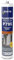 Bostik P795 POLIURETANO PREMIUM Blanco, Masilla de Poliuretano Multiusos para Uso Profesional, Adhesivo y Sellador Elástico, Resistente al Agua, Interior y Exterior, Cartucho 300 ml