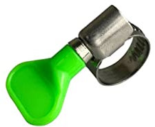 Stainless Steel Thumb Screw/Wing Hose Pipe Clip Jubilee Clamp 12-22mm (9MM BW) x1