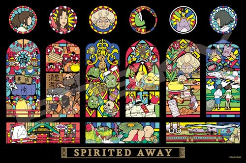 ensky - Spirited Away - Spirited Away, Studio Ghibli via Bandai Official Merchandise 1000 Piece Art Crystal Jigsaw Puzzle