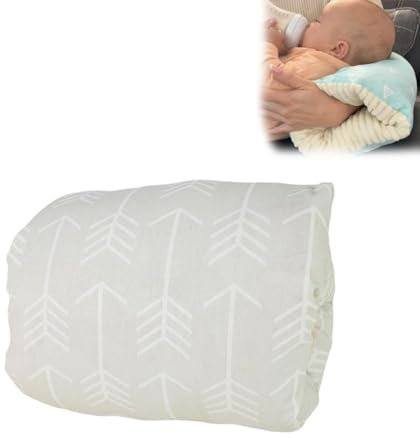AAPIKA Cozy Cradle, Cozy Cradle Arm Pillow, Breastfeeding Cradle Arm Pillow, Anti-Spitting Support Head Care Pillow for Breastfeeding, Pure Cotton Plus Velvet (B)