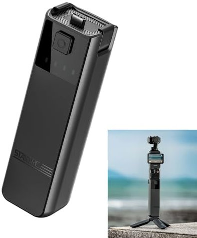 LICHIFIT Mobile Power 22,5W Schnelllade-Powerbank für DJI Osmo Pocket 3 Plug and Play Handheld Extended Battery Grip Tragbarer Powerbank Stick Zubehör