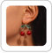 Xduargs Boho Kirsche Baumeln Ohrringe Vintage Frucht Kirsche Ohrringe Rot Kirsche Haken Ohrringe 3d Kirsche Tropfen Ohrringe Schmuck Für Frauen Und Mädchen