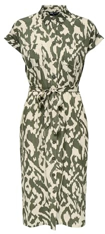 ONLY Shirt Dress ONLHANNOVER Midi Dress 38, Tarmac, 38